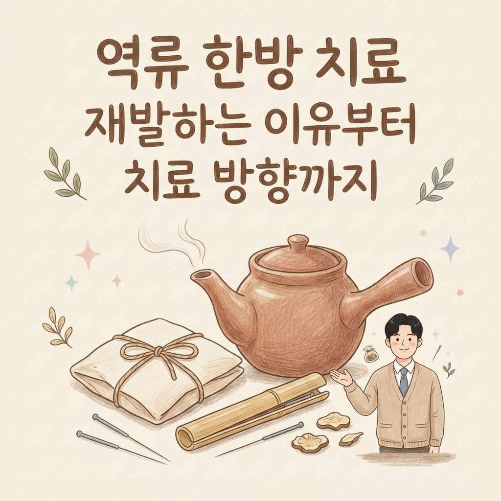 눌러도 자꾸 올라온다면 — 역류성 식도염의 한방 치료