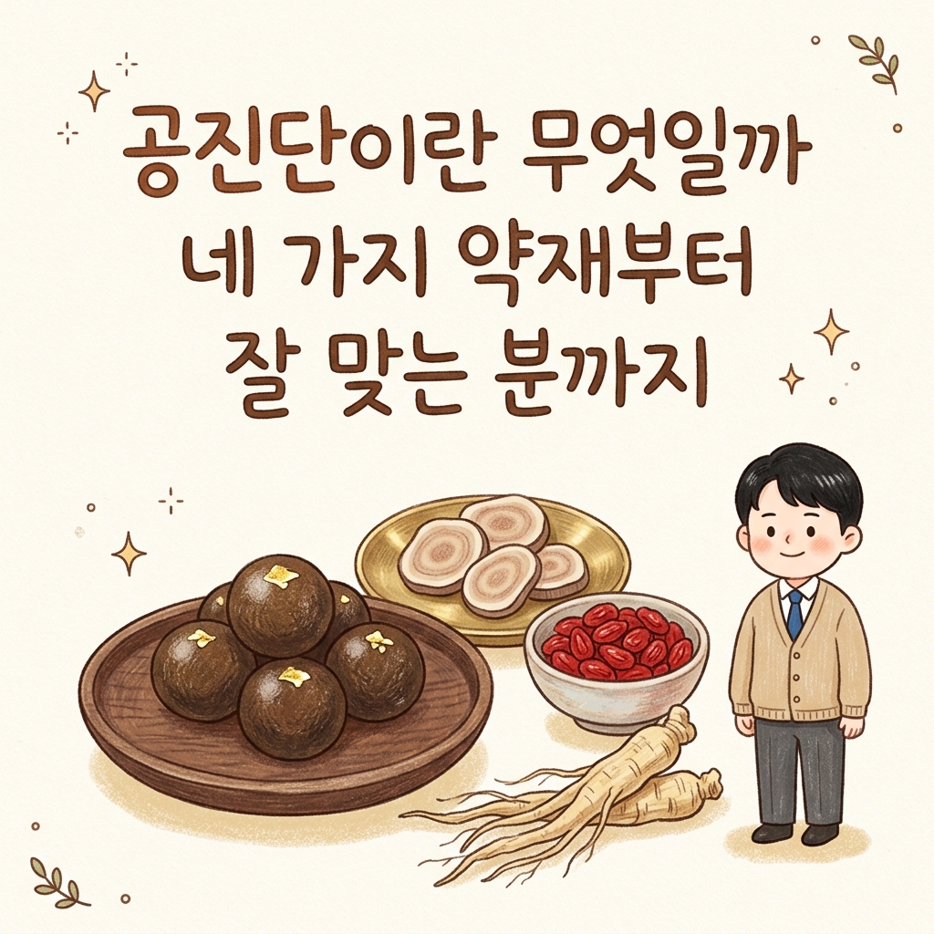 공진단, 어떤 분들께 효과가 좋을까? — 한의사가 알려드리는 공진단 이야기