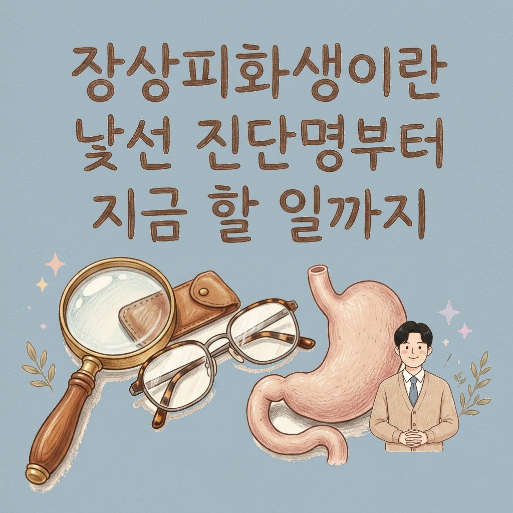 내시경에서 '장상피화생'을 들으셨나요 — 낯선 진단명 쉽게 풀기