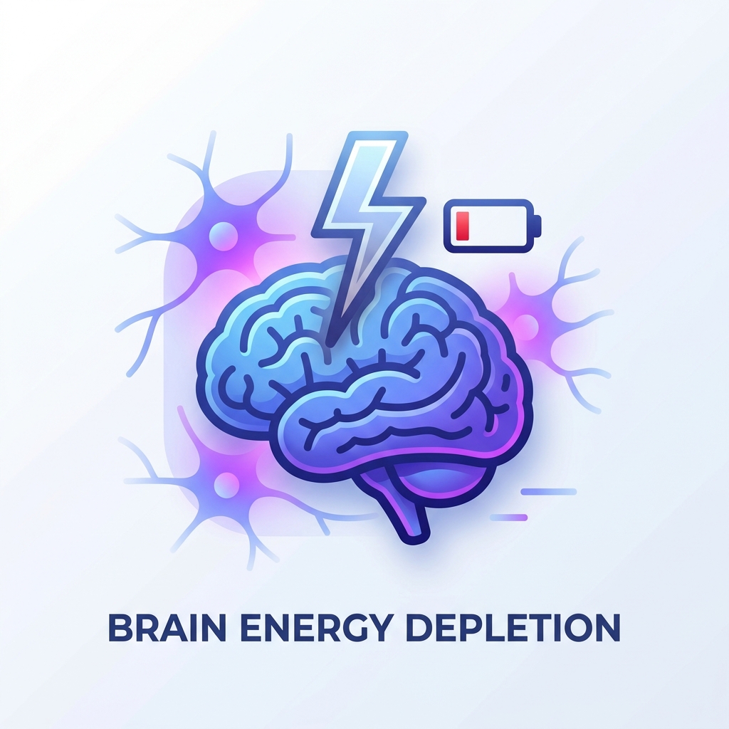 뇌 에너지 고갈