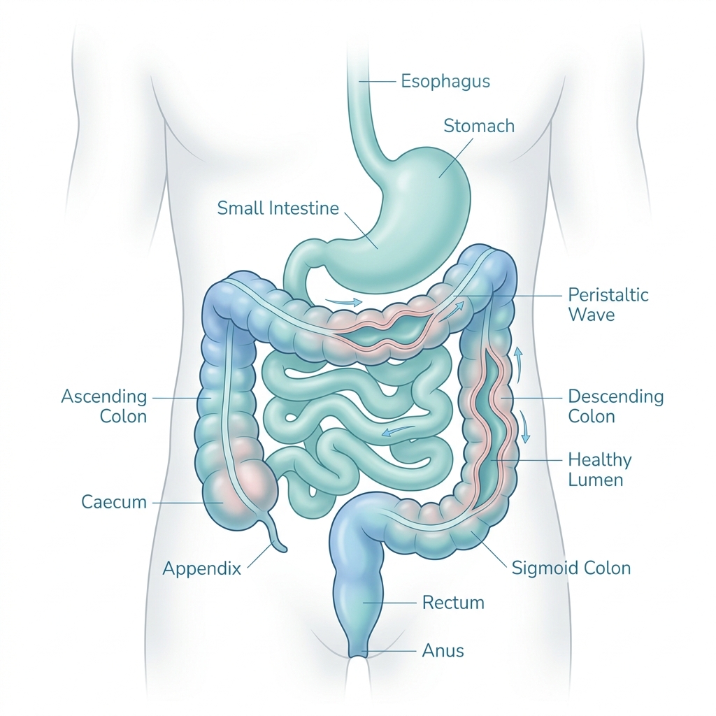 연동 운동 저하