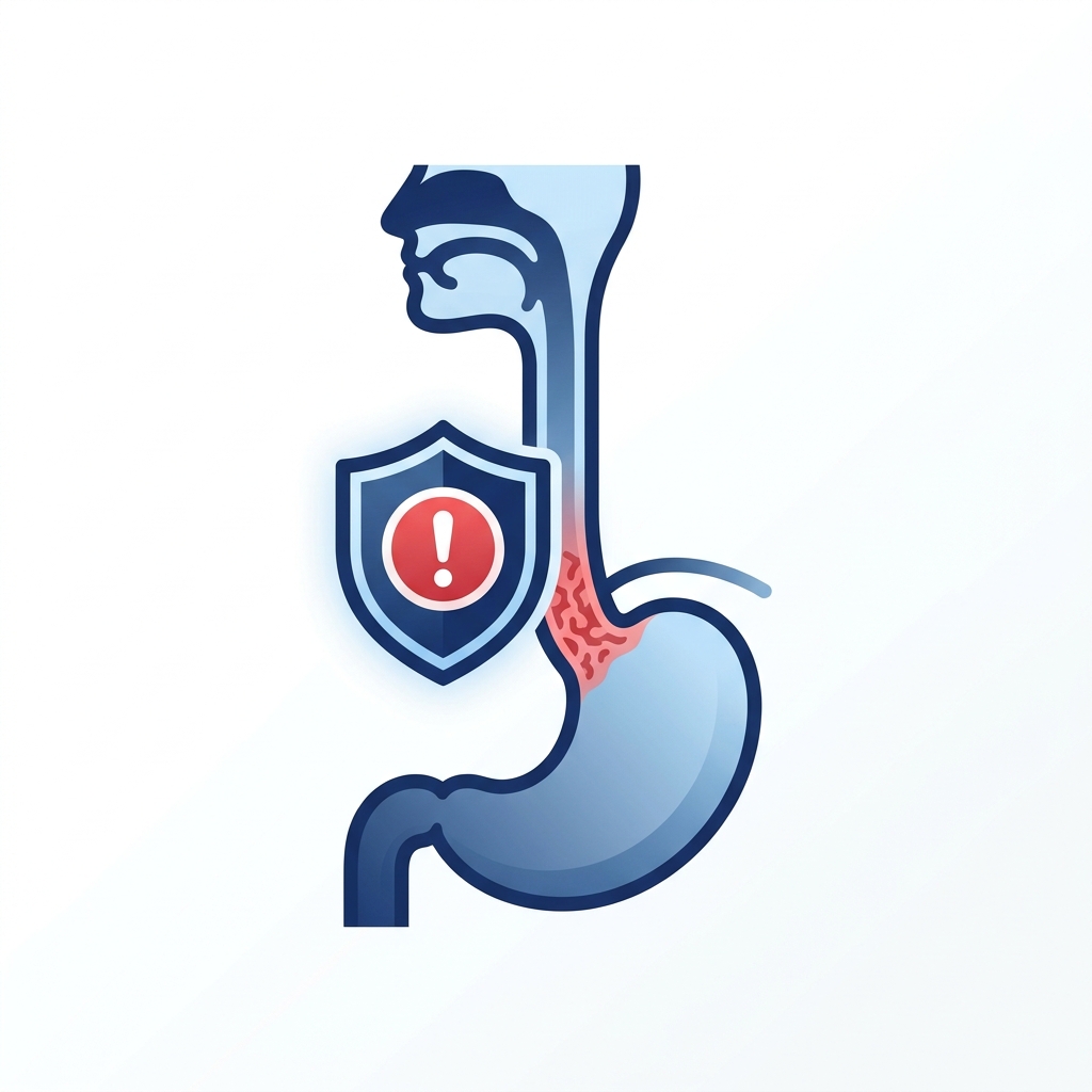 만성화 위험 일러스트